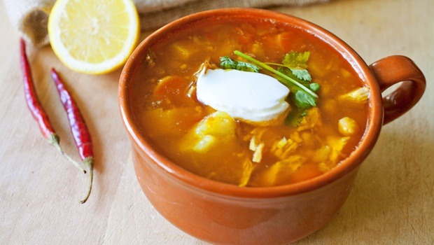 vegetable soup diet - moroccan coriander vegetable soup