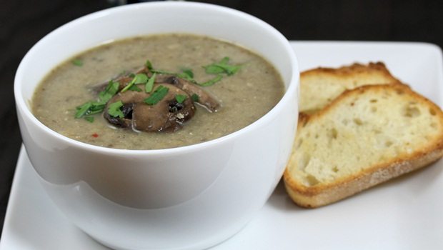vegetable soup diet - mushroom soup