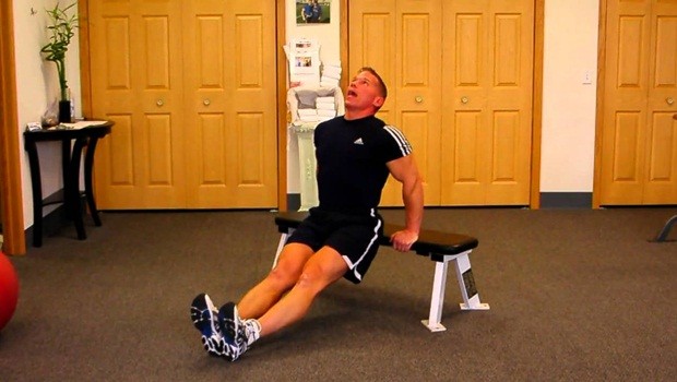 exercises for shoulder impingement - seated dips