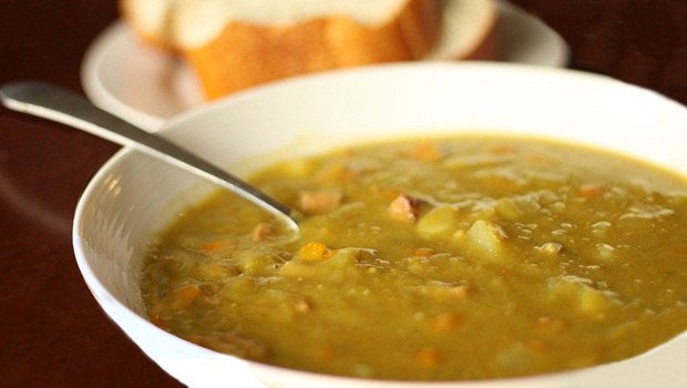 vegetable soup diet - split pea soup