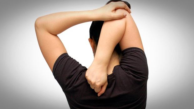 exercises for shoulder impingement - triceps stretch