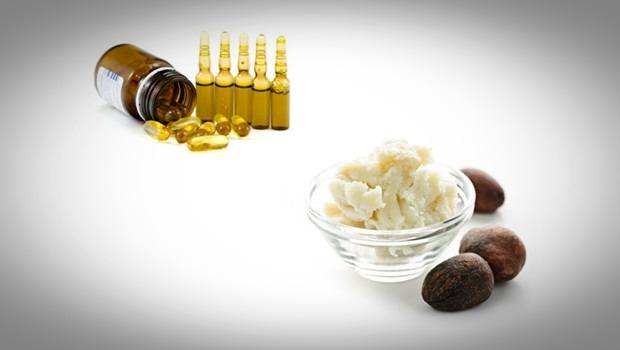 homemade hair conditioners - vitamin e oil and shea butter