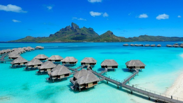 best honeymoon destinations - bora bora in french polynesia