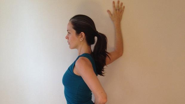 physical therapy exercises for shoulder - doorway stretch