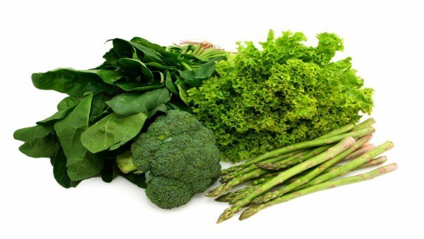foods for anemia - green vegetables