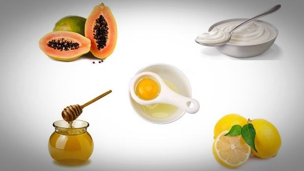 anti aging face mask - papaya, yogurt, egg white, lemon and honey anti aging face mask