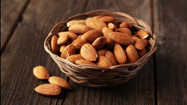 how to get rid of wrinkles - almonds, almond oil, and milk