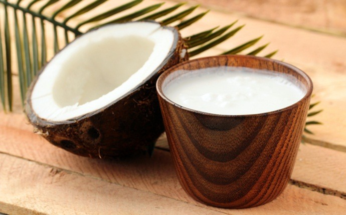 how to get rid of mouth ulcers - coconut milk with honey