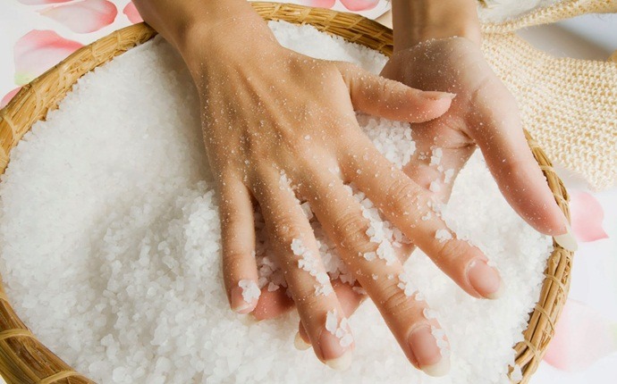 how to remove eczema - epsom salt