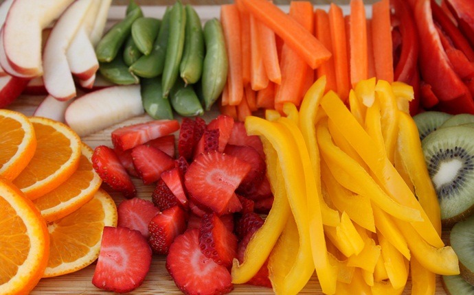 dog food recipes - fruit and vegetable strips