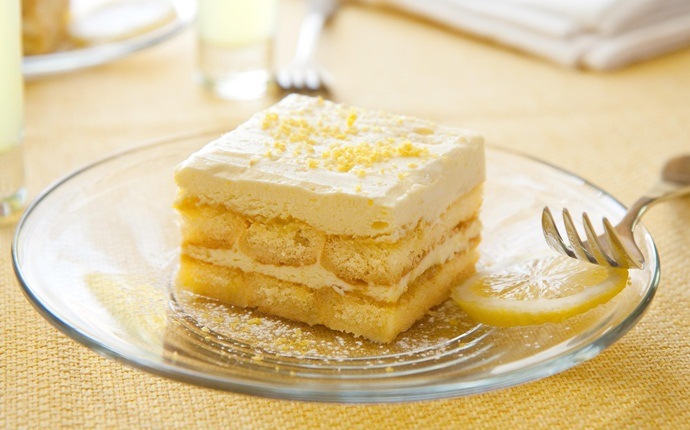 desserts in a jar - lemon tiramisu
