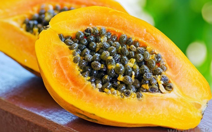 summer face pack - papaya antioxidant face pack