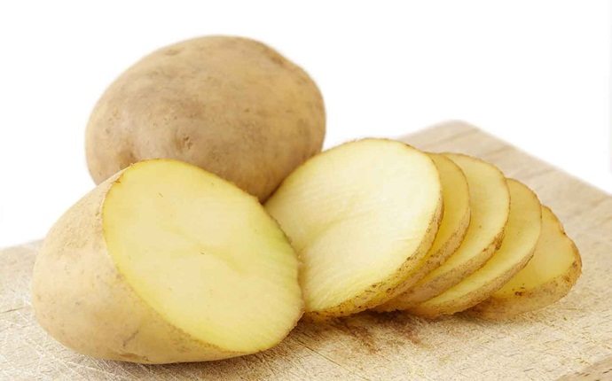 home remedies for dark neck - potato and lemon