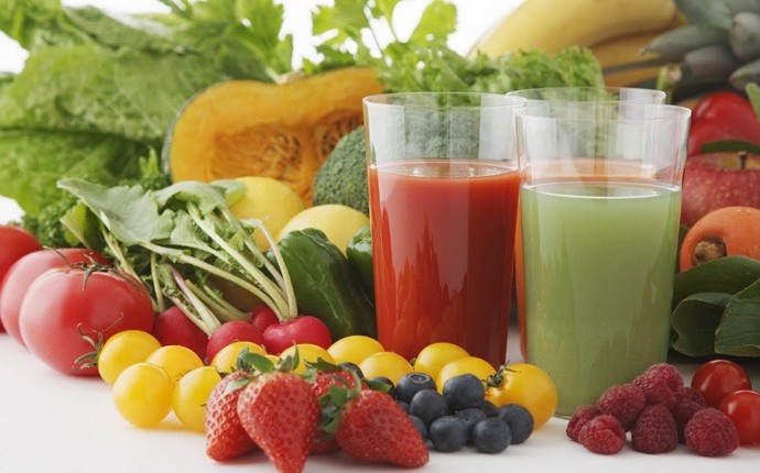 how to cleanse colon - raw vegetable juices