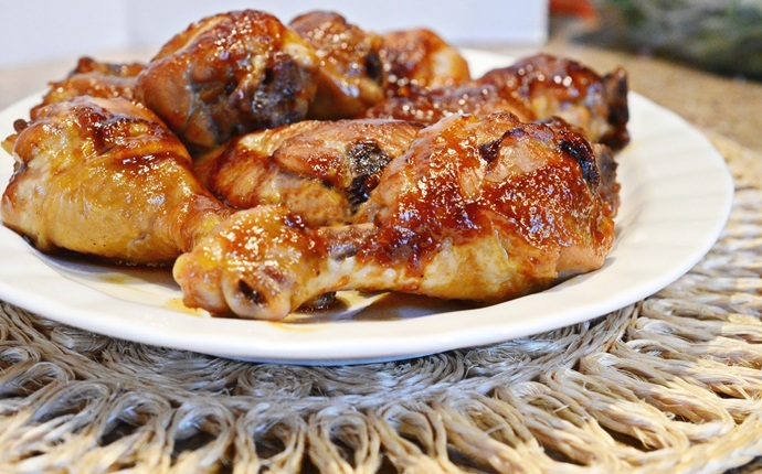 low calorie diet for weight loss - roasted chicken legs