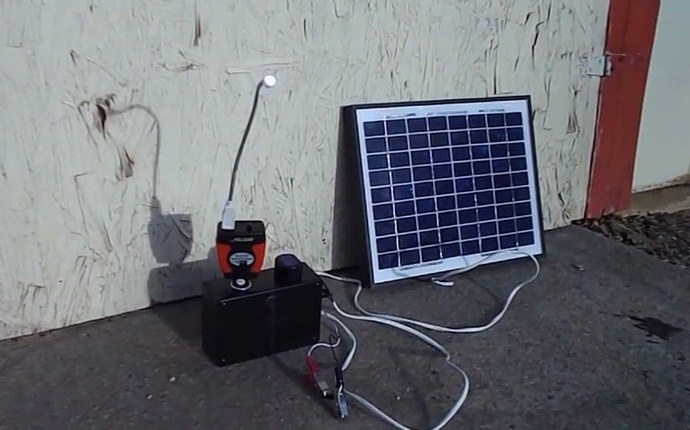 uses of solar energy - solar energy for battery charging