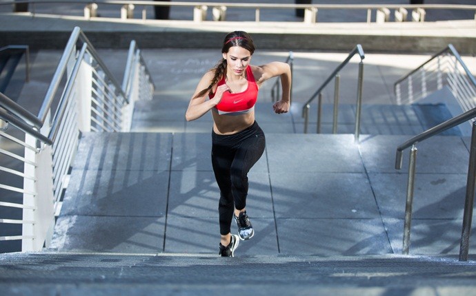 stair exercises at home - stair sprints