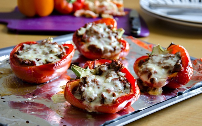low calorie diet for weight loss - stuffed low calorie bell peppers