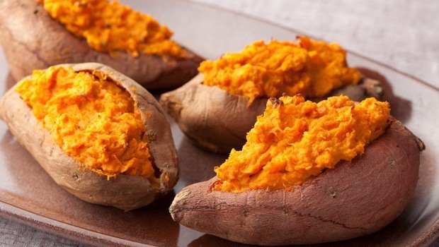 sources of vitamin e - sweet potato