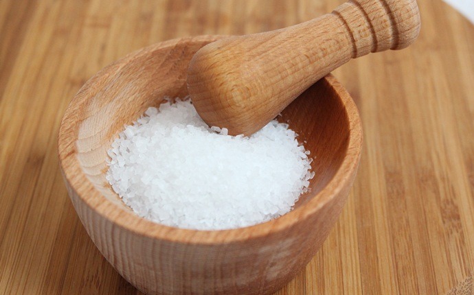 baking soda for pimples - baking soda, sea salt, and water
