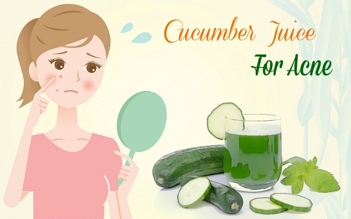 cucumber for acne - cucumber juice