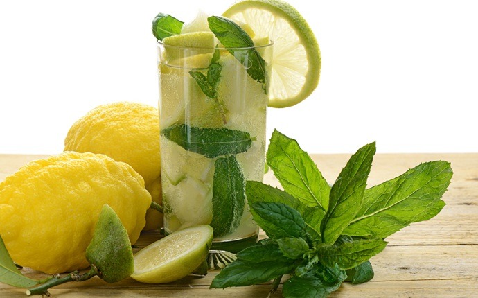 how to get rid of sensitive skin - drink lemon water daily