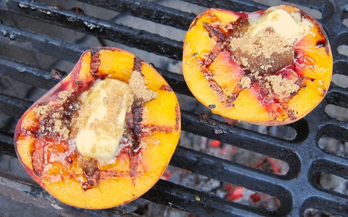 baby shower recipes - grilled peaches