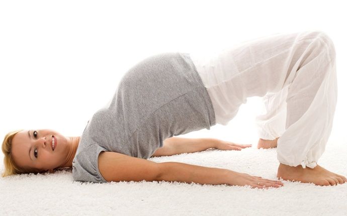 abdominal exercises during pregnancy - single heel drop