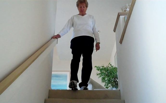 functional fitness exercises - stair climbing