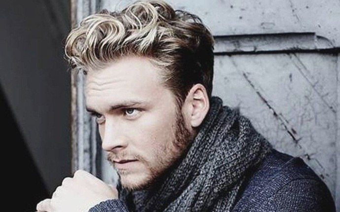 hair styles for men - the messy waves
