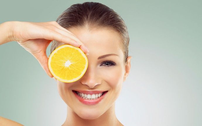face pack for sensitive skin - the orange peel face pack for sensitive skin
