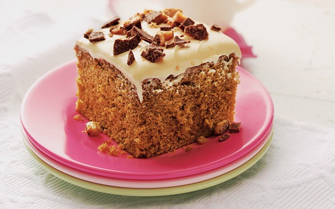 baby shower recipes - toffee cake