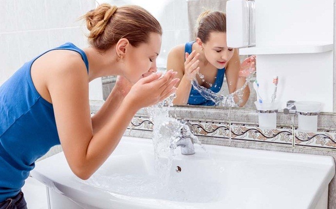 moisturizers for sensitive skin - wash your face properly