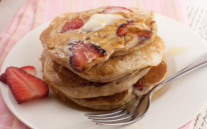 healthy pancake recipes - whole wheat egg pancake