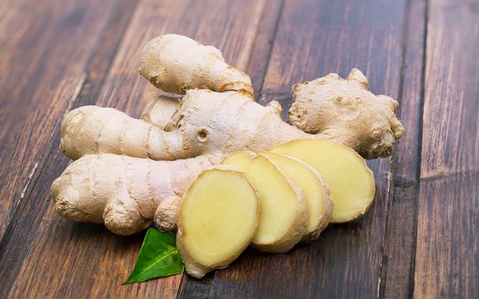 how to get rid of spider veins - fresh ginger, honey, and hot water