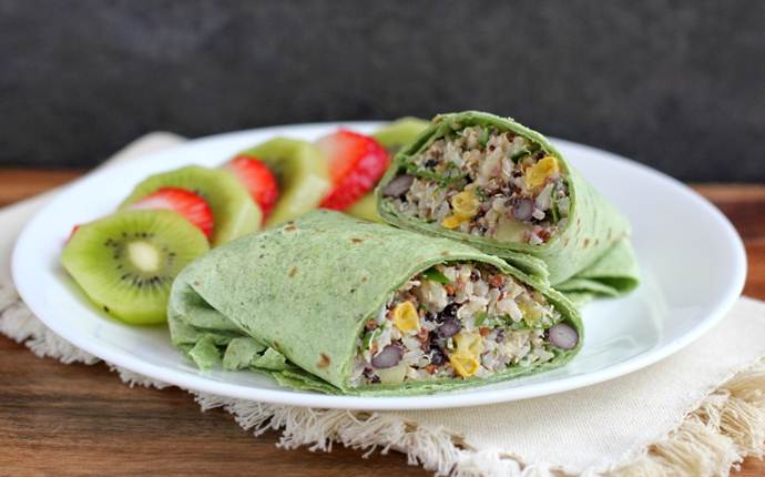 lunch ideas for teens - turkey-melon wraps
