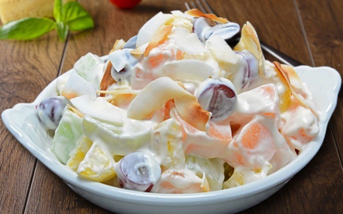 healthy snacks for teens - frozen fruit salad