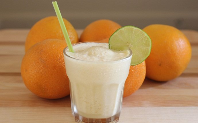 slimming smoothie recipes - lemon and orange citrus smoothie
