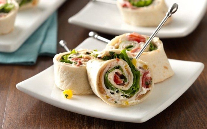 healthy snacks for teens - mexican tortilla roll