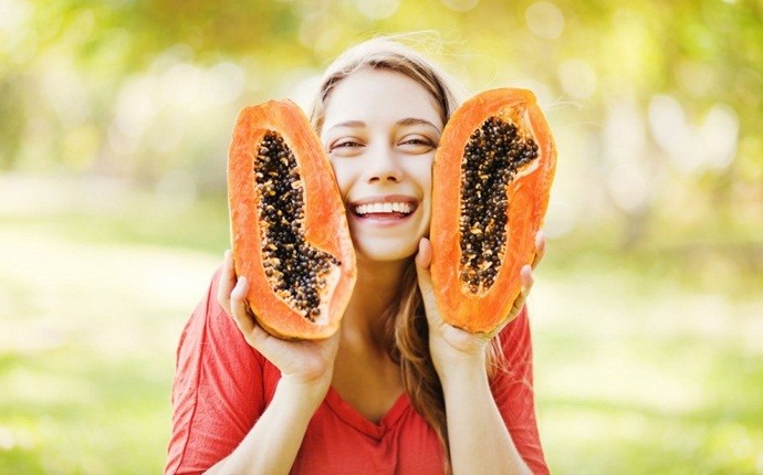 face pack for glowing skin - papaya face pack for glowing skin