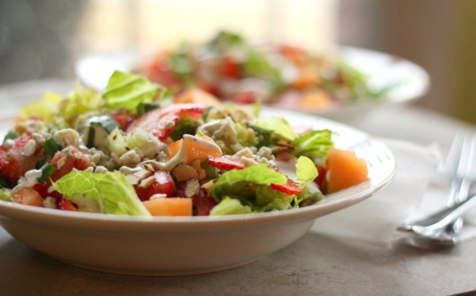 fresh strawberry recipes - poppy seed fruit salad