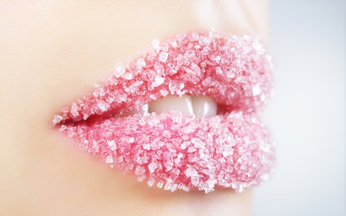 how to make a lip scrub - sweet homemade lip scrub