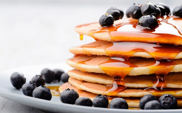 healthy snacks for teens - whole grain pancakes