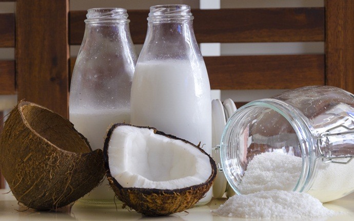 protein pack for hair - coconut milk