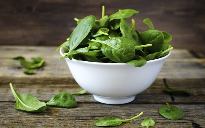 diet to increase stamina - spinach