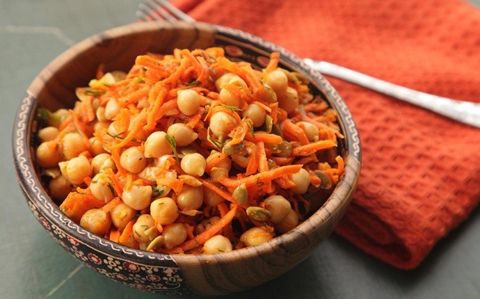 salad recipes for kids - grated carrot salad