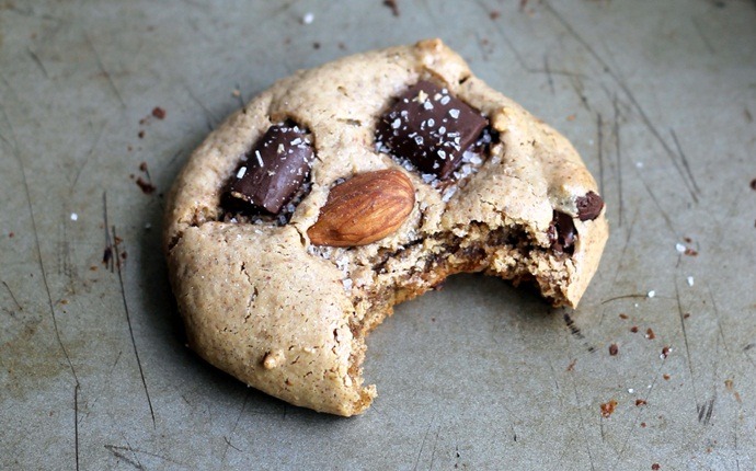 low calorie cookies - honey and almond butter cookies