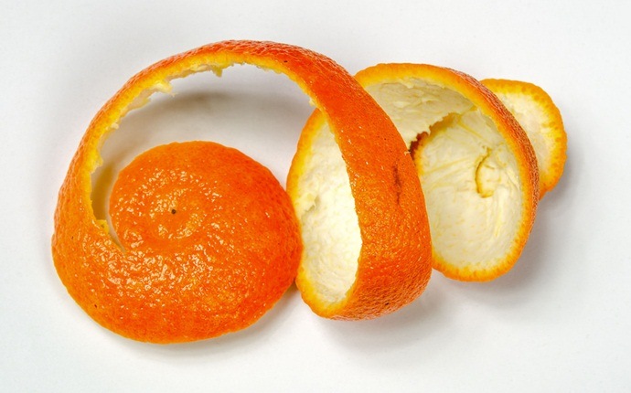 lemon for dandruff - lemon and orange peel