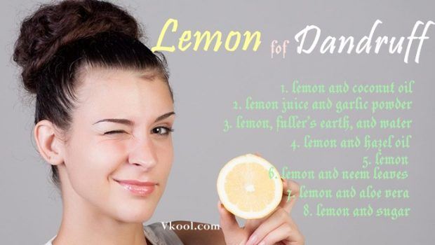 how to use lemon for dandruff