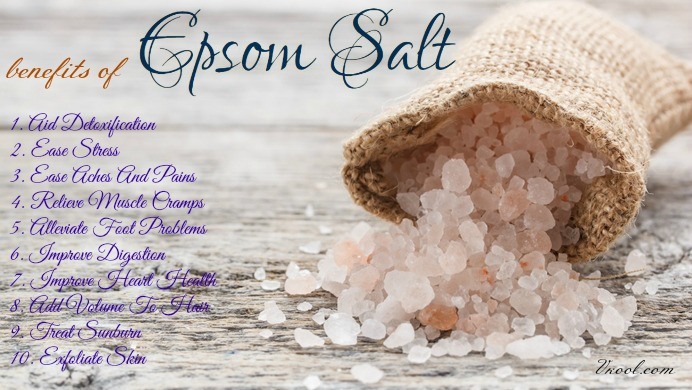 health benefits of Epsom salt